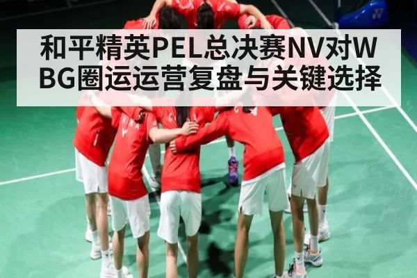 和平精英PEL总决赛NV对WBG圈运运营复盘与关键选择 - CS:GO